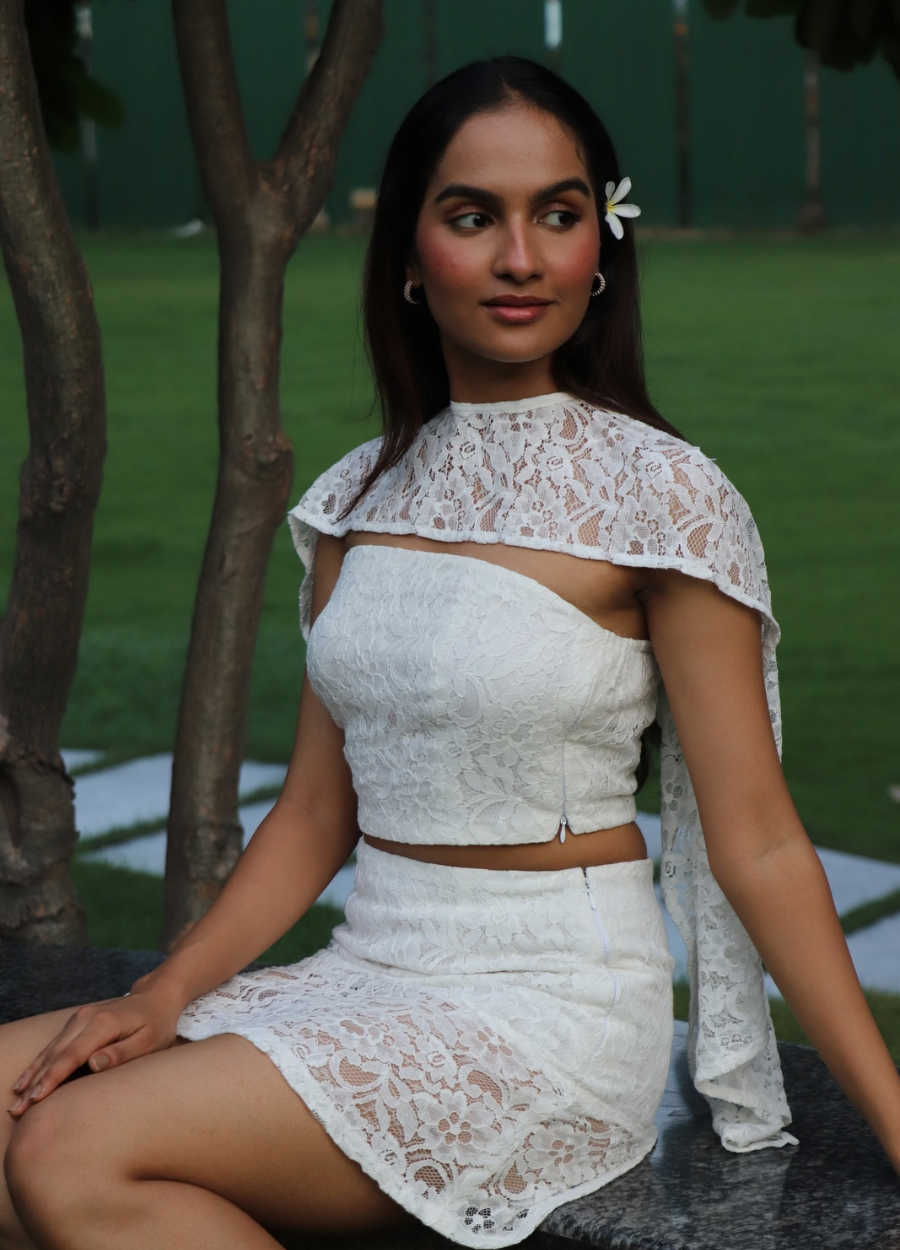 PEARL LACE SET