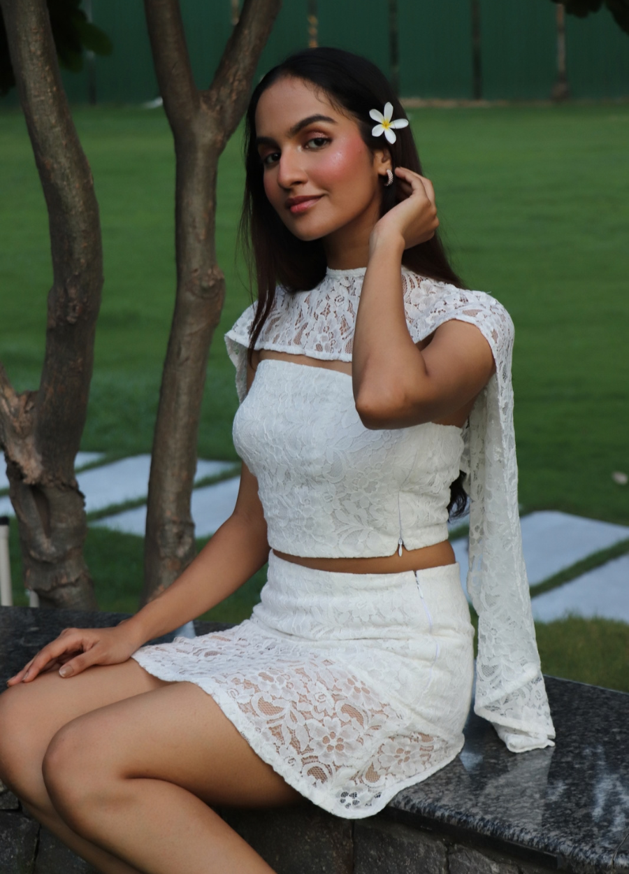PEARL LACE SET