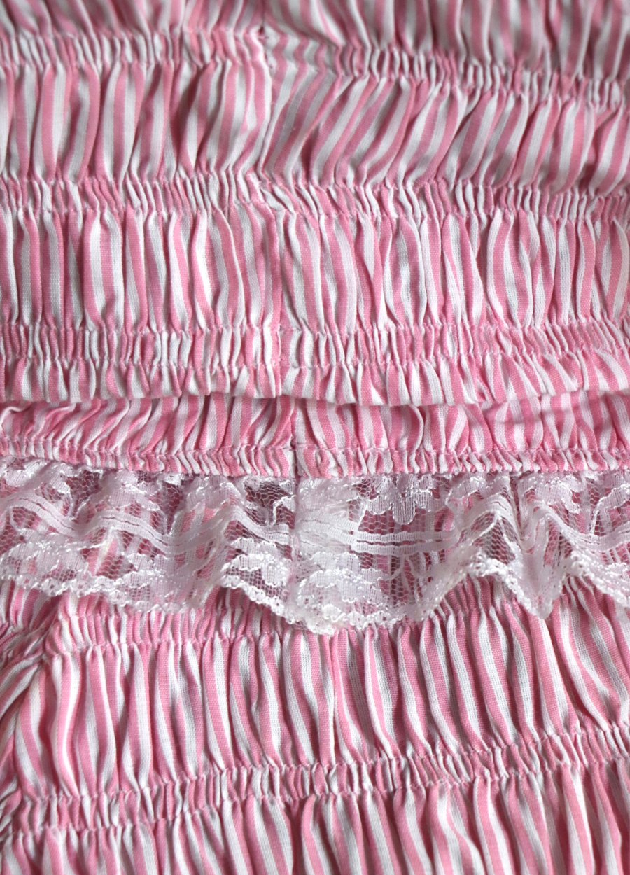 LOVERGIRL STRIPED SKIRT
