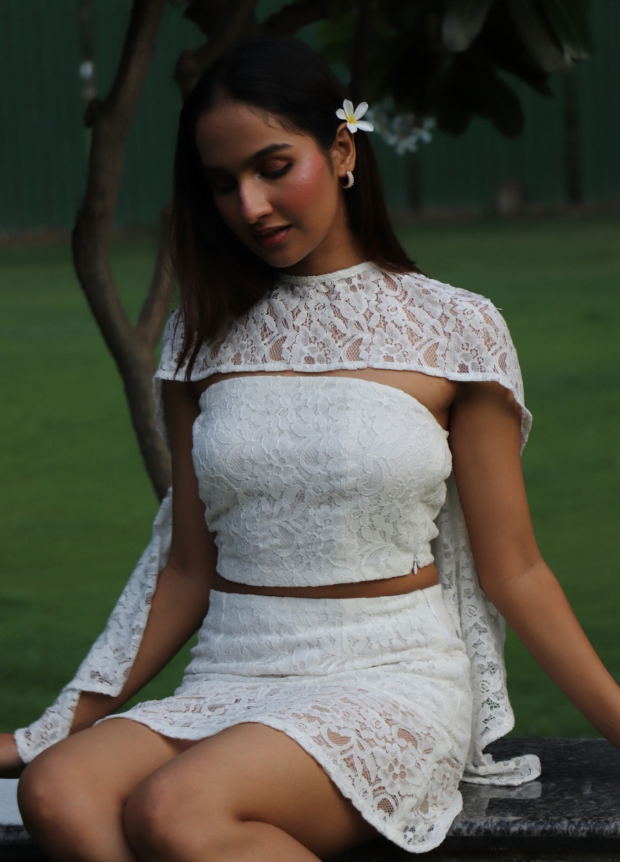 PEARL LACE SET