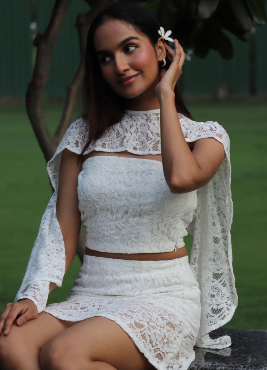 PEARL LACE SET