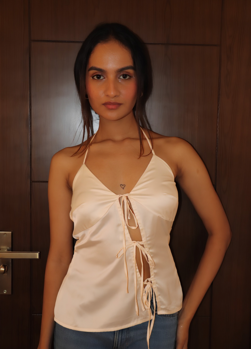 VIVIENE TIE-UP TOP
