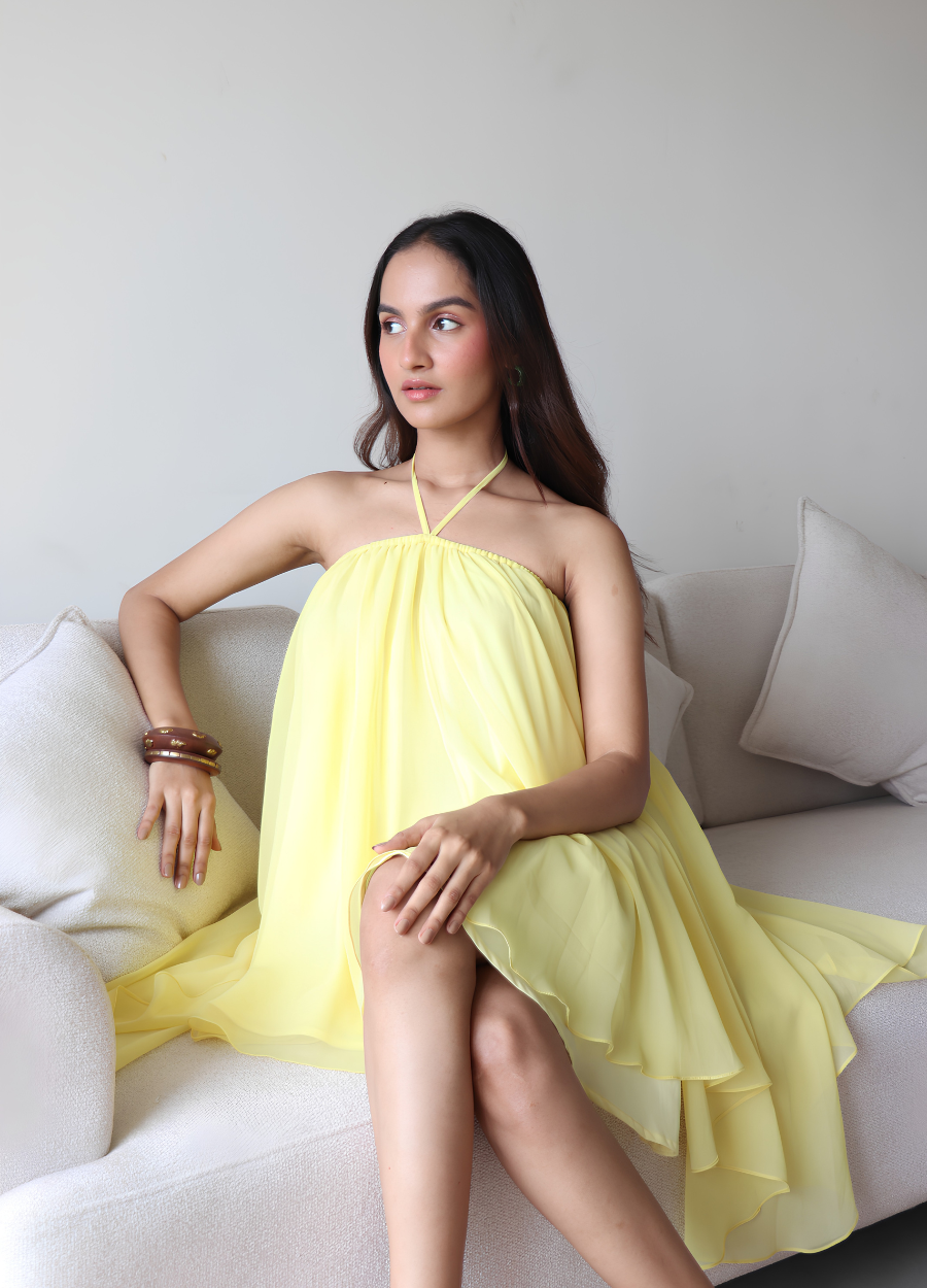 SERENA HALTER DRESS