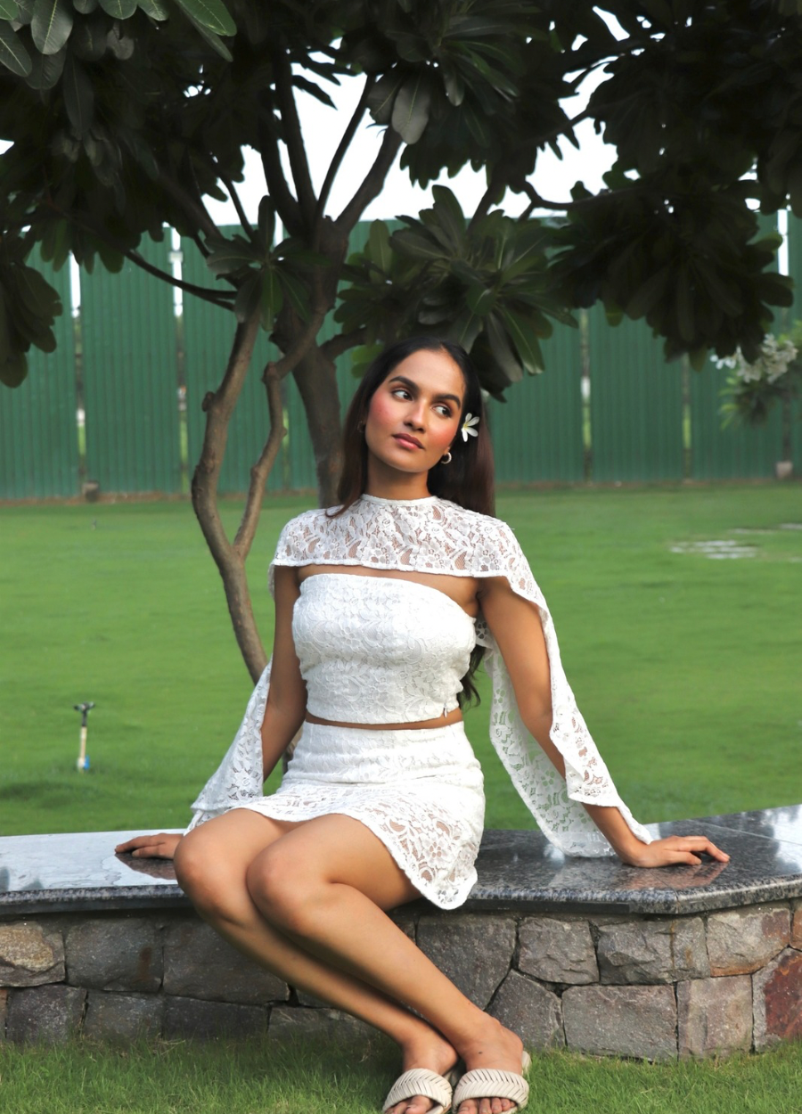 PEARL LACE SET