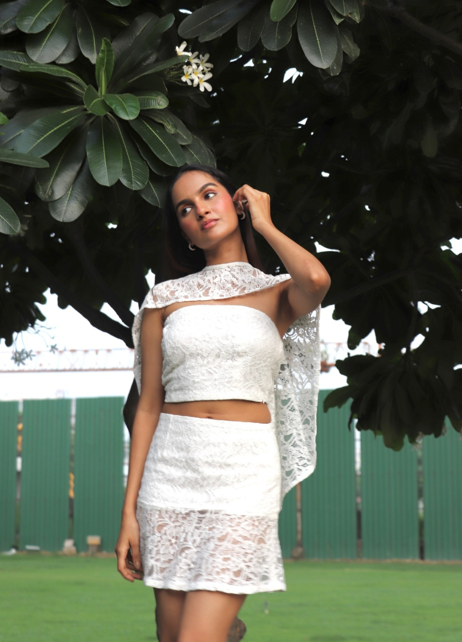 PEARL LACE SET